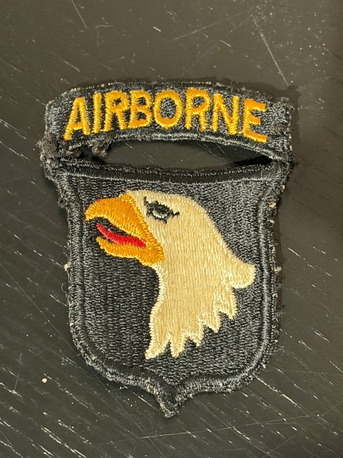 Us type 1 airborne patch, Verzamelen, Militaria | Tweede Wereldoorlog, Ophalen of Verzenden, Landmacht, Amerika, Embleem of Badge