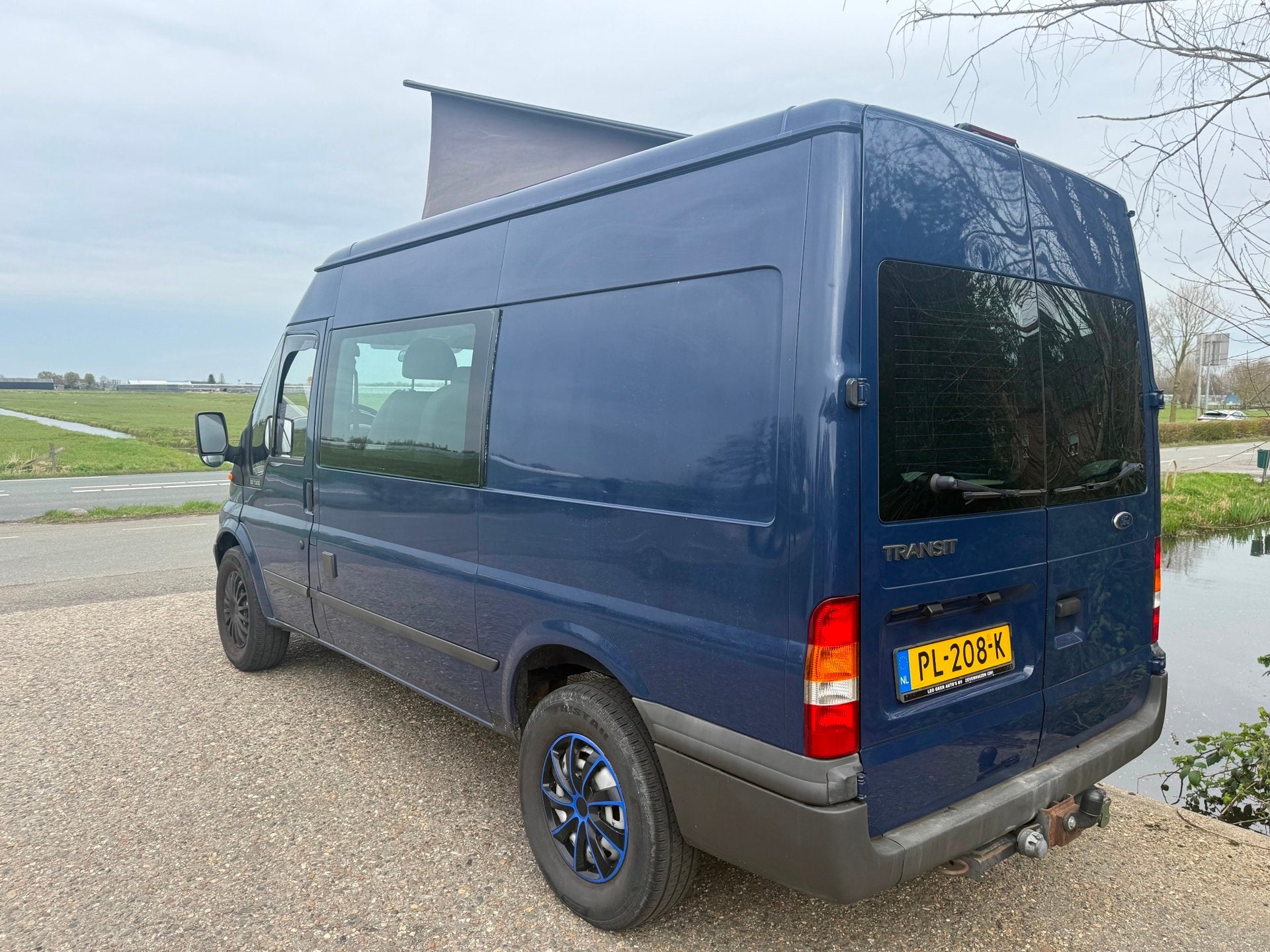 Ford TRANSIT 300M 90 MR 5.13 Camper met klapdak en nieuwe ap, Caravans en Kamperen, Buscamper of Camperbus, Valentijn automotive