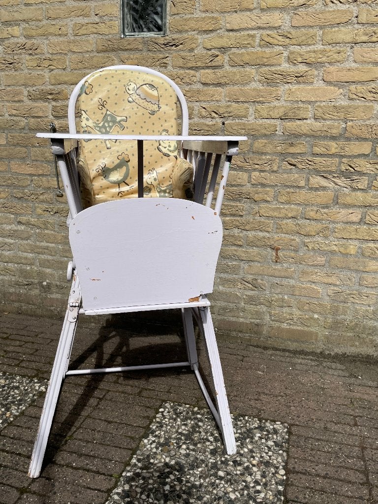 Houten kinder tafelstoel., Ophalen, Gebruikt, Overige typen