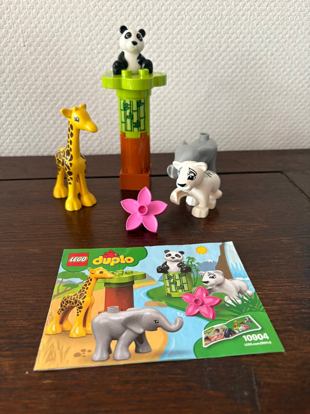 Duplo Lego wilde dieren, Kinderen en Baby's, Overige thema's, Inclusief instructies, Ophalen of Verzenden, Zo goed als nieuw