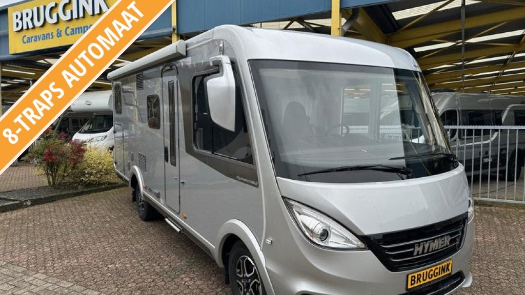 Hymer Exsis-I 580 PURE ENKEL BED 214CM + HEFBED AUTOMAAT, Caravans en Kamperen, Fiat, 6 tot 7 meter, Bedrijf, Diesel