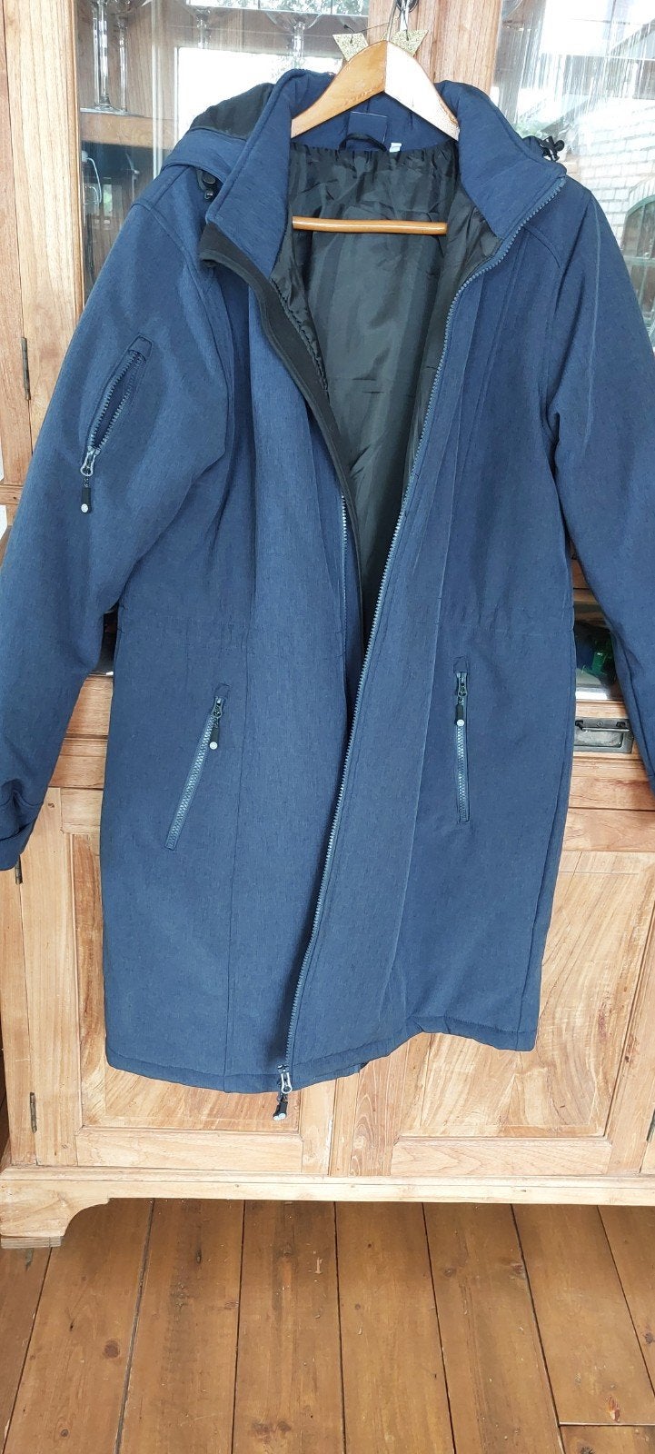 NIEUW winterjas maat xl, Kleding | Dames, Blauw, Maat 46/48 (XL) of groter, Nieuw, Ophalen of Verzenden