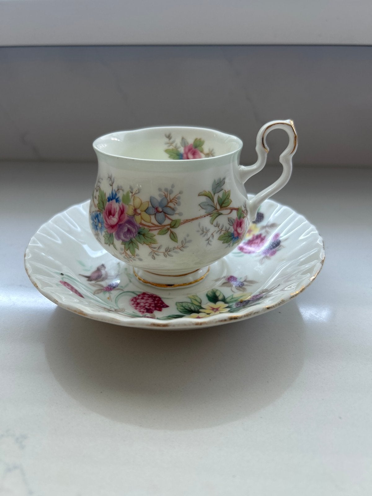 Royal Albert Colleen kop en schotel, Ophalen of Verzenden