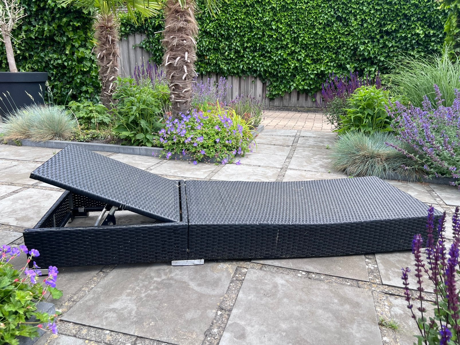 Ligbed, Tuin en Terras, Ligbedden, Ophalen, Gebruikt, Kunststof, Verstelbaar