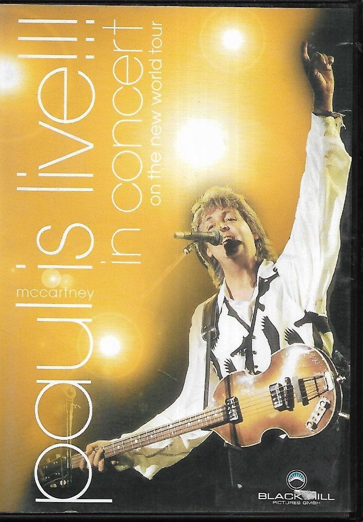Paul McCartney - Paul is live !! in concert on the new world, Alle leeftijden, Ophalen of Verzenden, Zo goed als nieuw, Muziekvideo's
