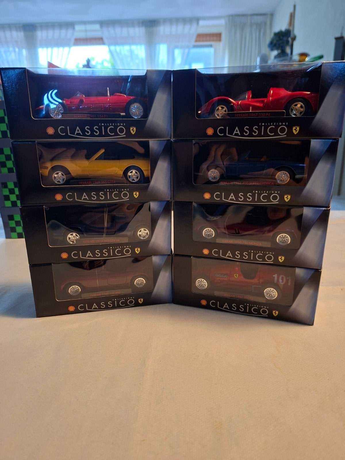 Collectie Classico Ferrari modelauto's - 8 stuks, Verzenden, Nieuw, Auto, Overige merken
