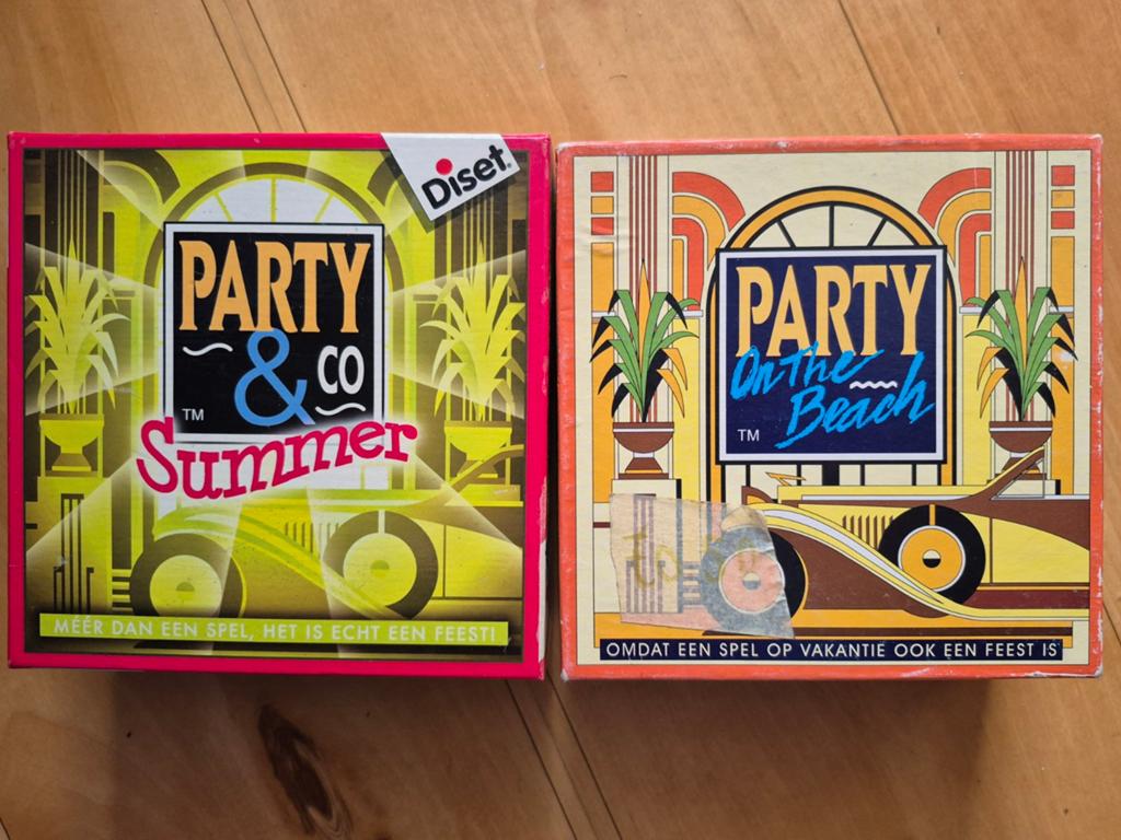 Party & co zomerspellen, Vijf spelers of meer, Ophalen of Verzenden, Gebruikt, Diset