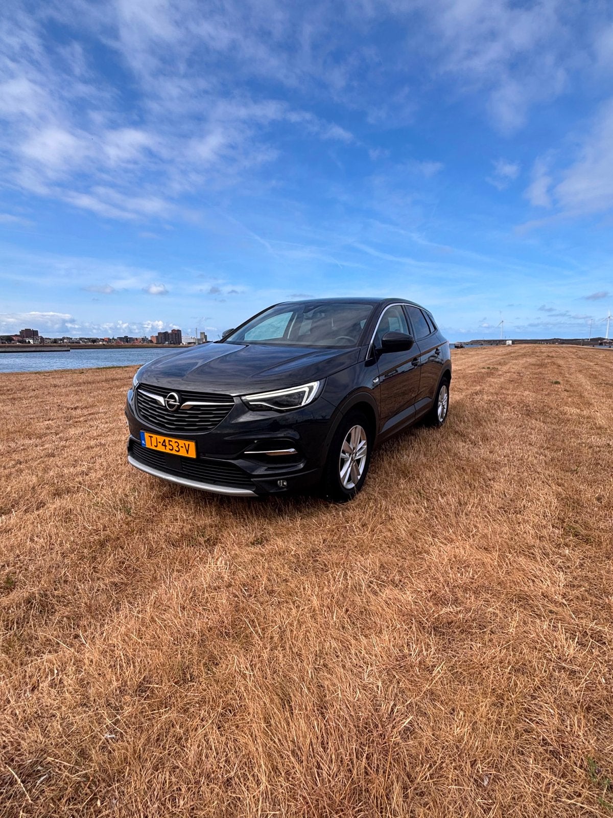 Opel Grandland X 1.2 Turbo S&S 2018 Grijs, Auto's, Opel, Voorwielaandrijving, 1199 cc, Bedrijf, Handgeschakeld