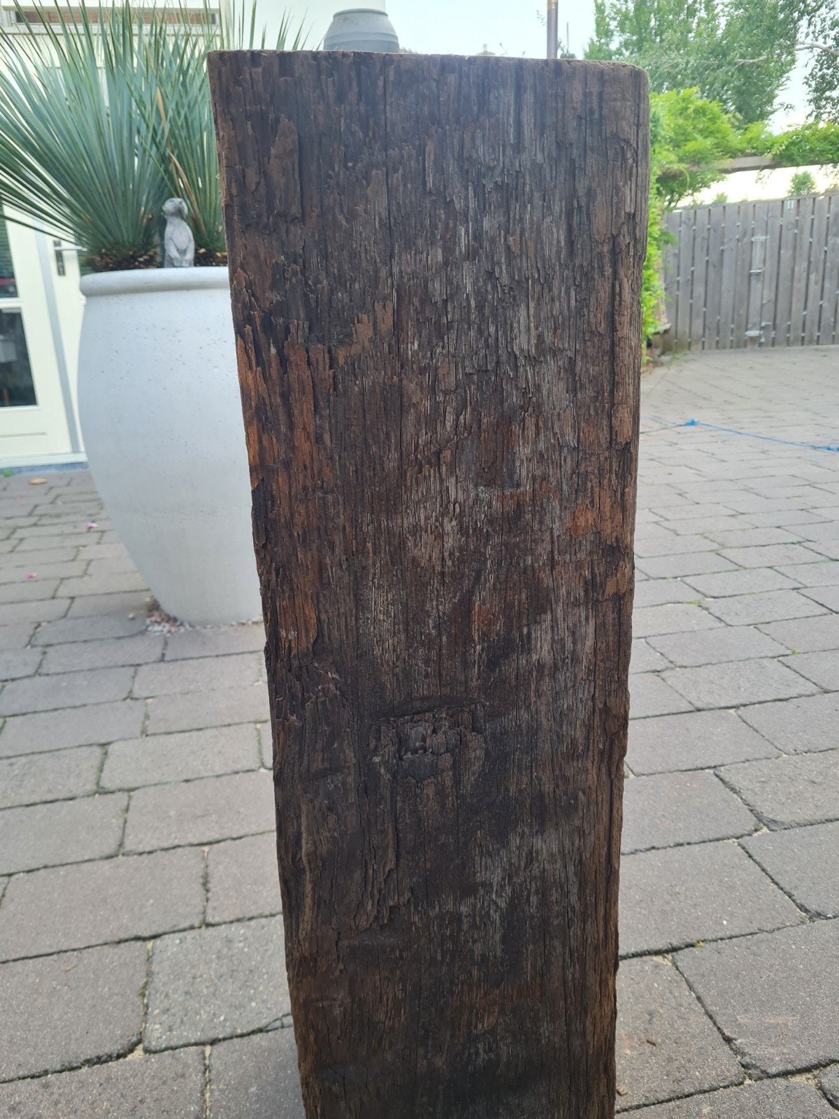 Houten zuil/ meerpaal, Ophalen, 250 cm of meer, Palen