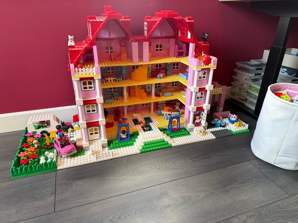 Lego Duplo Mega huis (Heeeeeeeel groot!), Kinderen en Baby's, Speelgoed | Duplo en Lego, Ophalen of Verzenden, Zo goed als nieuw