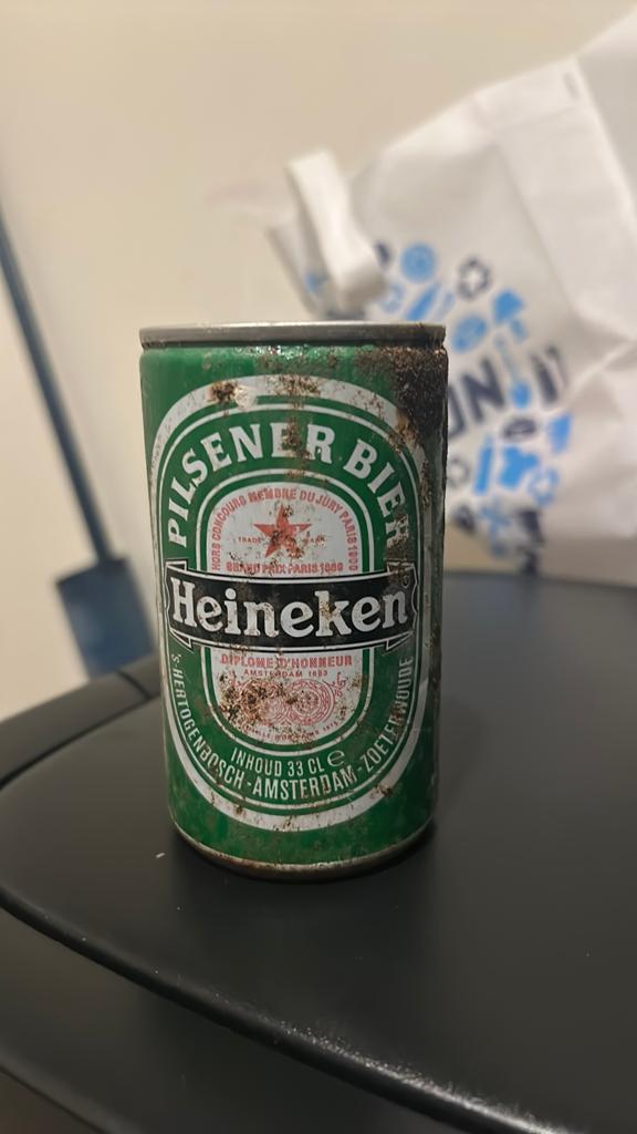 Heineken blik 1985, Ophalen of Verzenden