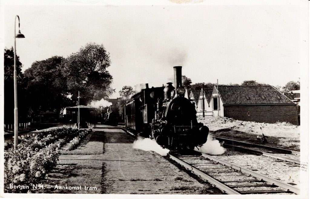 Bergen, Verzenden, 1940 tot 1960, Gelopen, Noord-Holland