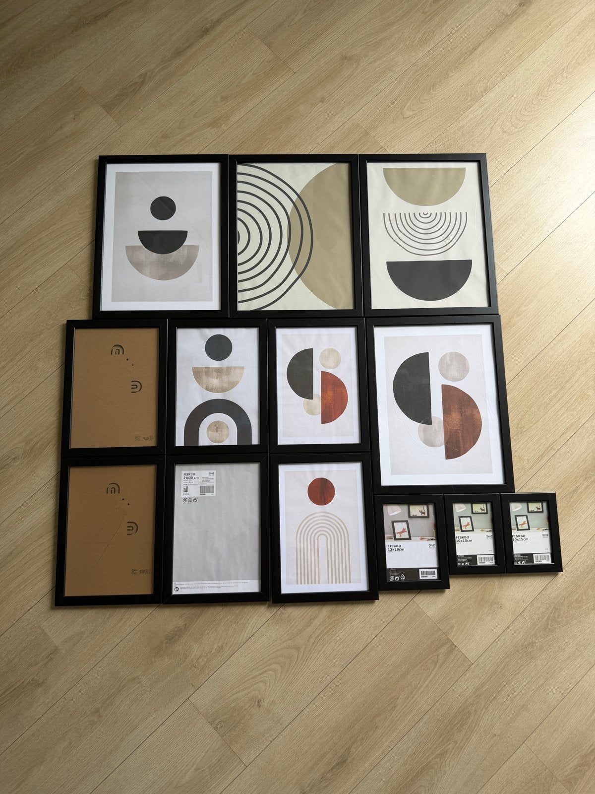 IKEA Fiskbo Lijsten - Diverse Maten (13 stuks), Ophalen, Kunststof, Zo goed als nieuw, Fotolijst