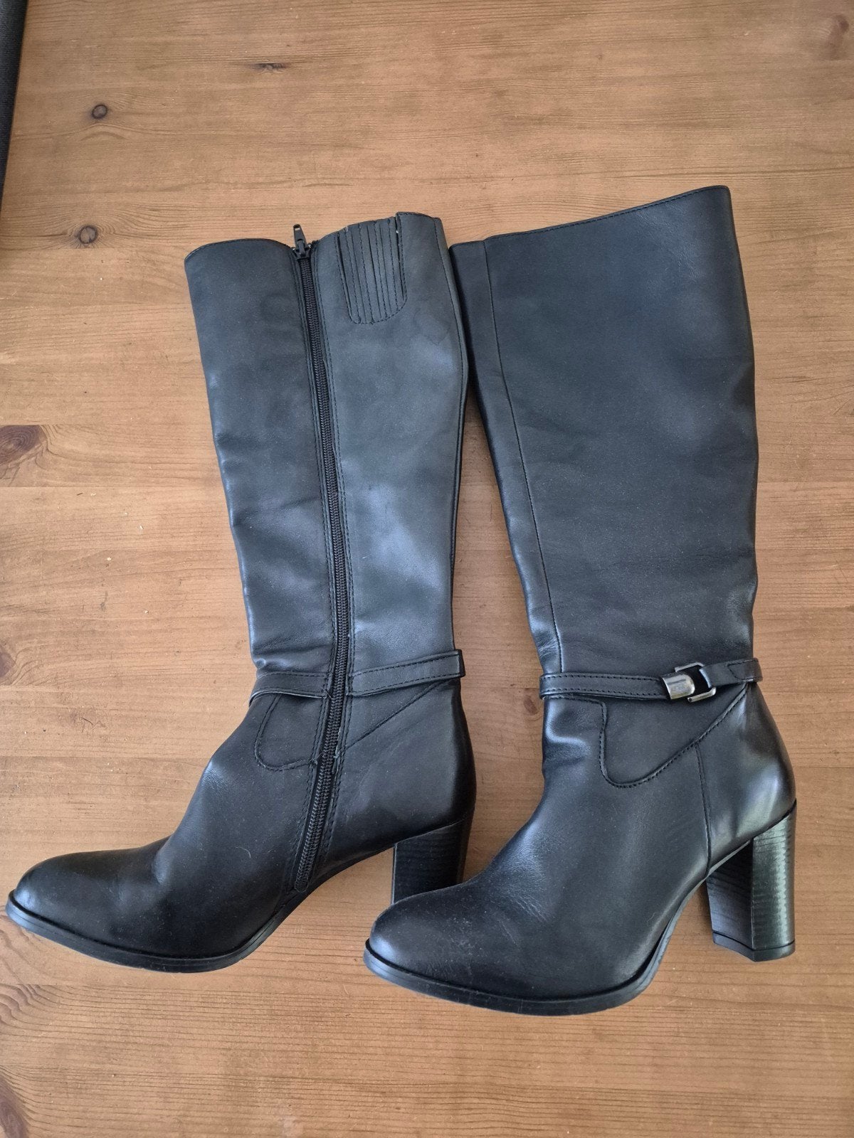 Hush Puppies laarzen, maat 38 zgan, Kleding | Dames, Schoenen, Hoge laarzen, Zwart, Ophalen of Verzenden, Zo goed als nieuw