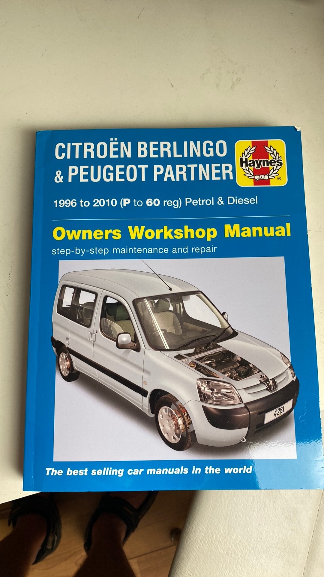 Te koop werkplaats handboek Peugeot Partner/Citroën Berlingo, Auto diversen, Handleidingen en Instructieboekjes, Ophalen of Verzenden