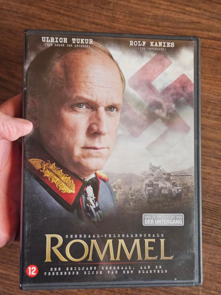 DVD Rommel Ulrich Tukur Tweede Wereldoorlog, Vanaf 12 jaar, Ophalen of Verzenden, Gebruikt, Waargebeurd drama