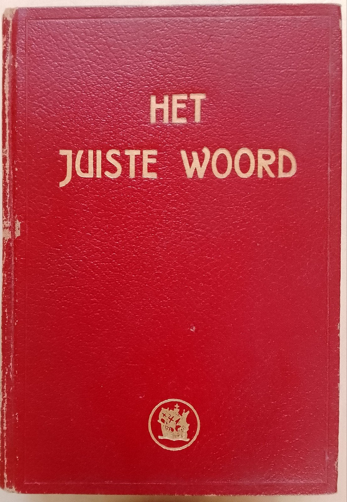 Het Juiste Woord - L. Brouwers - 3e druk, Gelezen, Ophalen of Verzenden, Dr. L. Brouwers S.J., Overige uitgevers