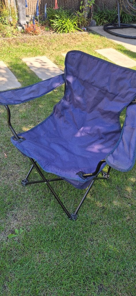 Opvouwbare campingstoel, Caravans en Kamperen, Ophalen, Gebruikt, Campingstoel