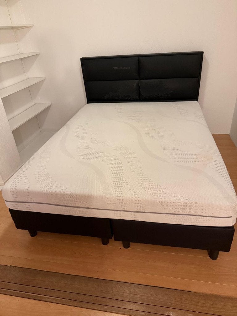 Tweepersoons bed, Ophalen, Gebruikt, Tweepersoons, 160 cm