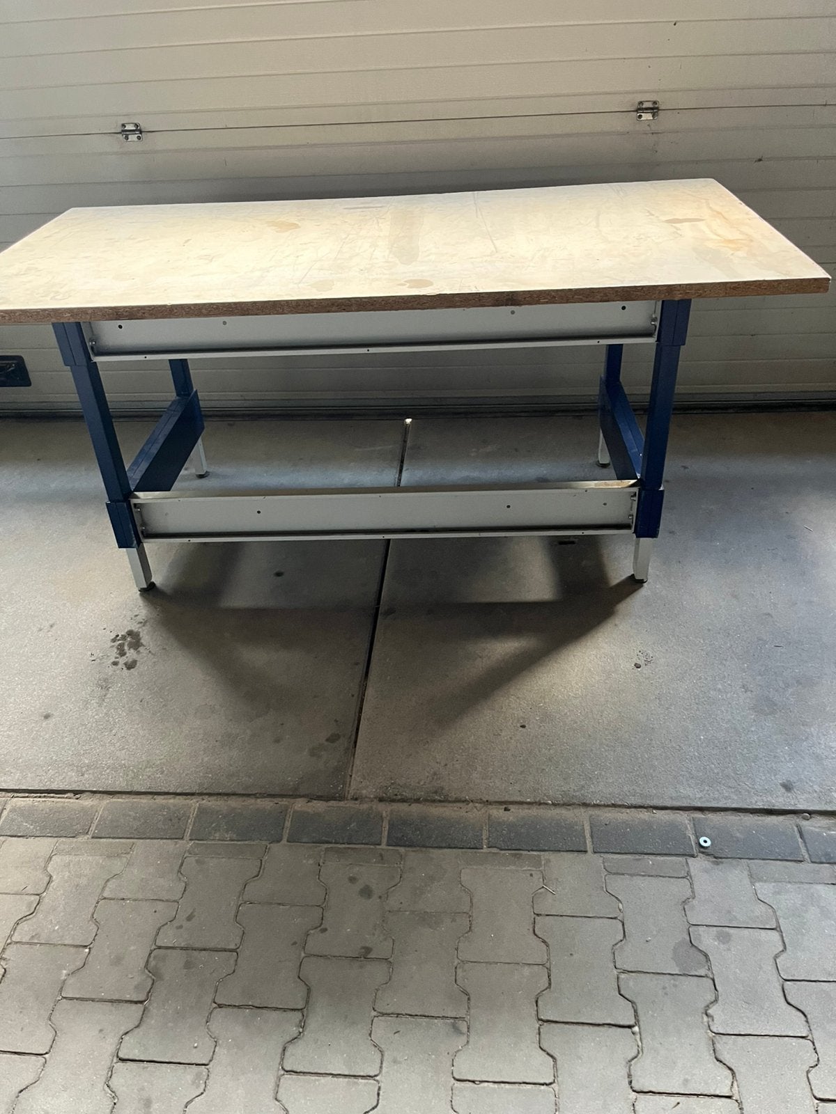 Werkttafel  werkbank solderen tafel, Ophalen, Gebruikt, 170 cm of meer