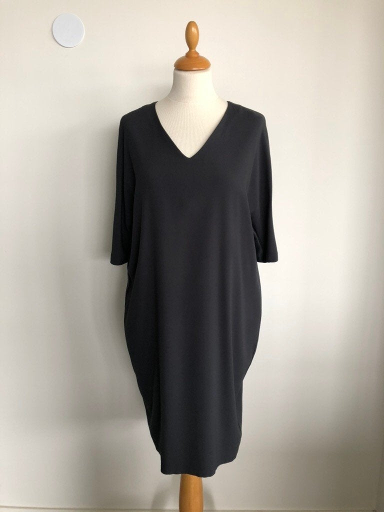 DANTE 6 jurk, maat 38, Kleding | Dames, Jurken, Verzenden, Knielengte, Grijs, Gedragen