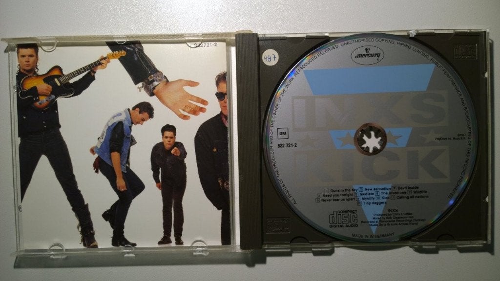 INXS - Kick, Ophalen of Verzenden, Zo goed als nieuw, Poprock, Album