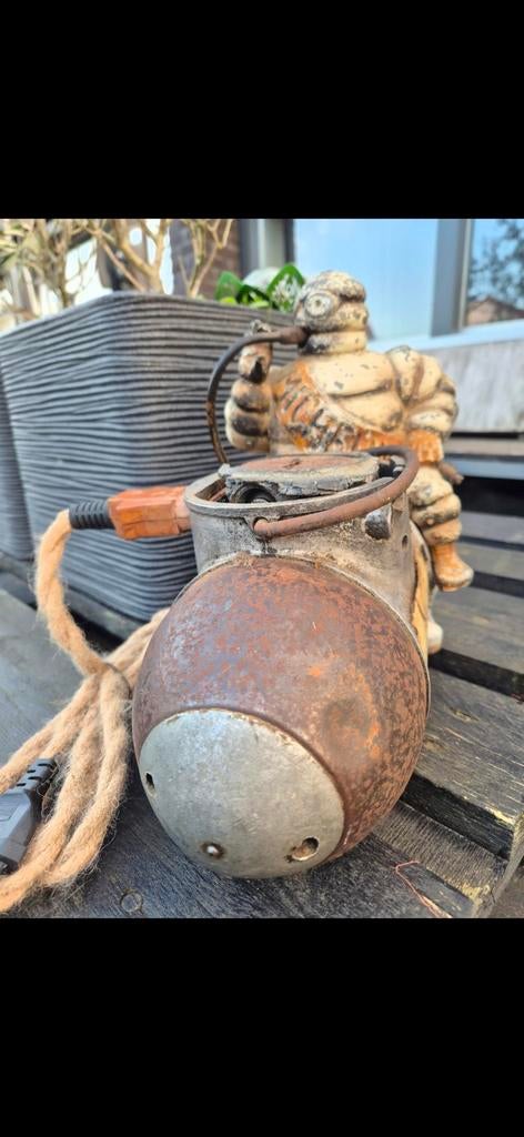 Antieke michelin bibendum compressor  jaren 20, Ophalen of Verzenden
