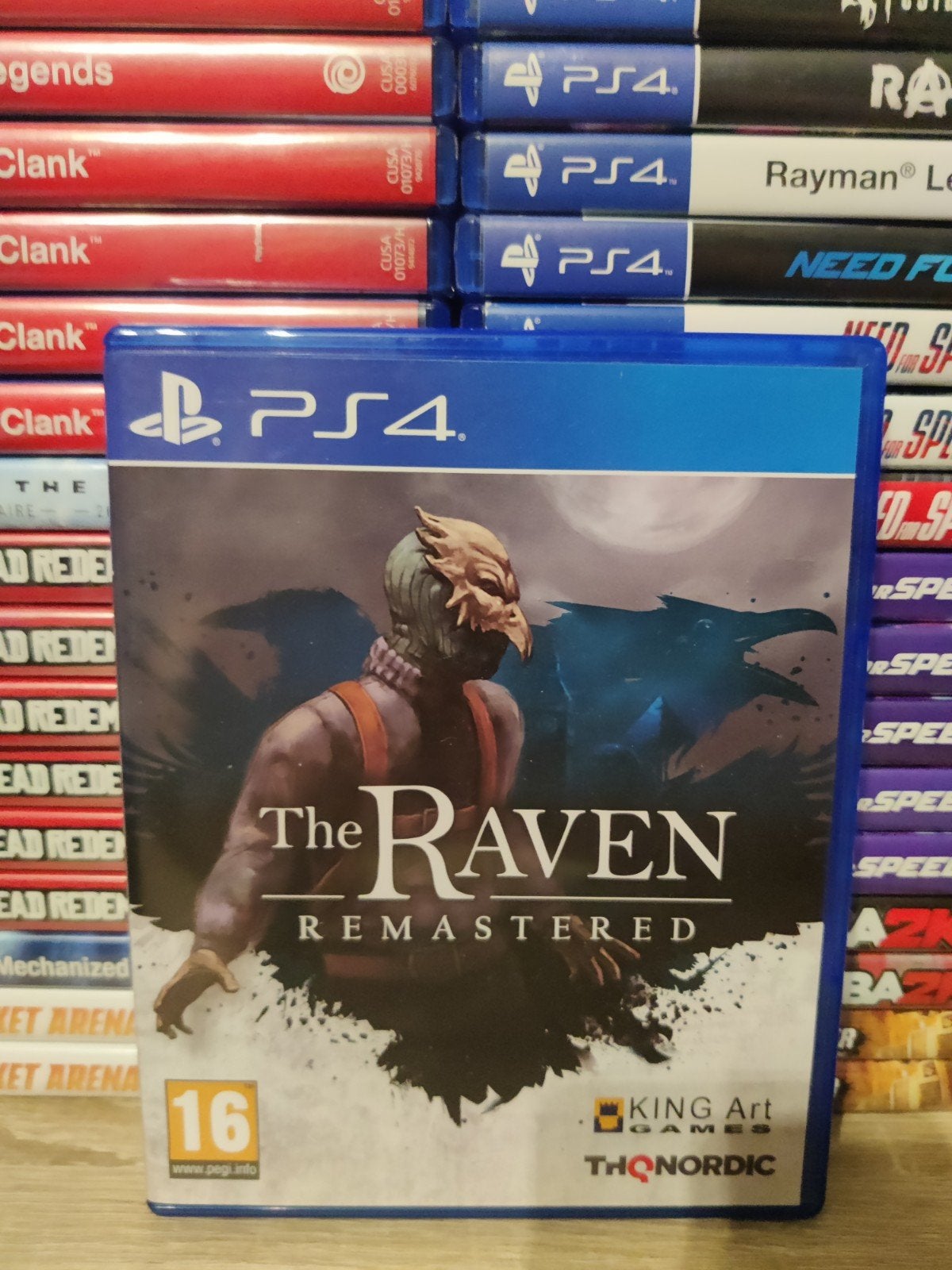 the raven remastered playstation 4, 1 speler, Ophalen of Verzenden, Zo goed als nieuw, Vanaf 3 jaar