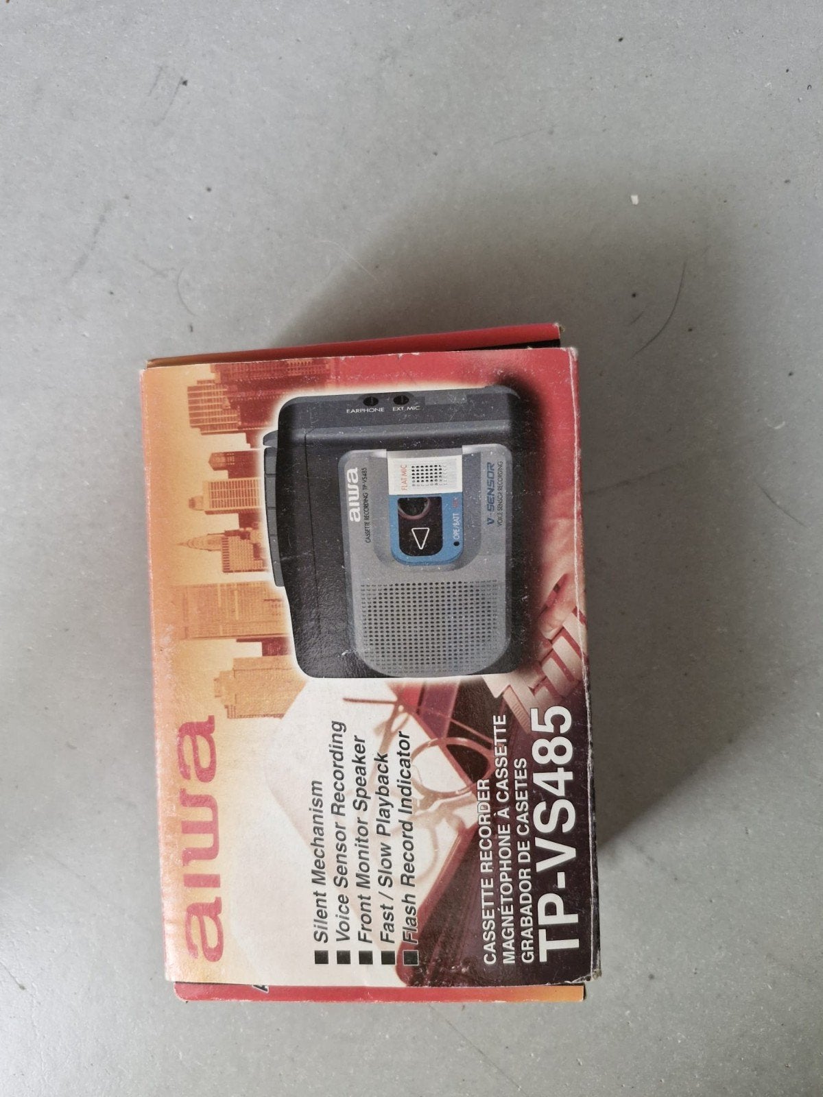 Vintage Aiwa Cassette Recorder TP-VS485 - Nieuw in doos, Ophalen of Verzenden, Overige typen