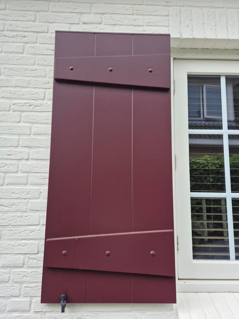 Deco. luiken voor gevelramen, prijs in overleg, Ophalen, Gevelraam of Ruit, Gebruikt, Minder dan 80 cm
