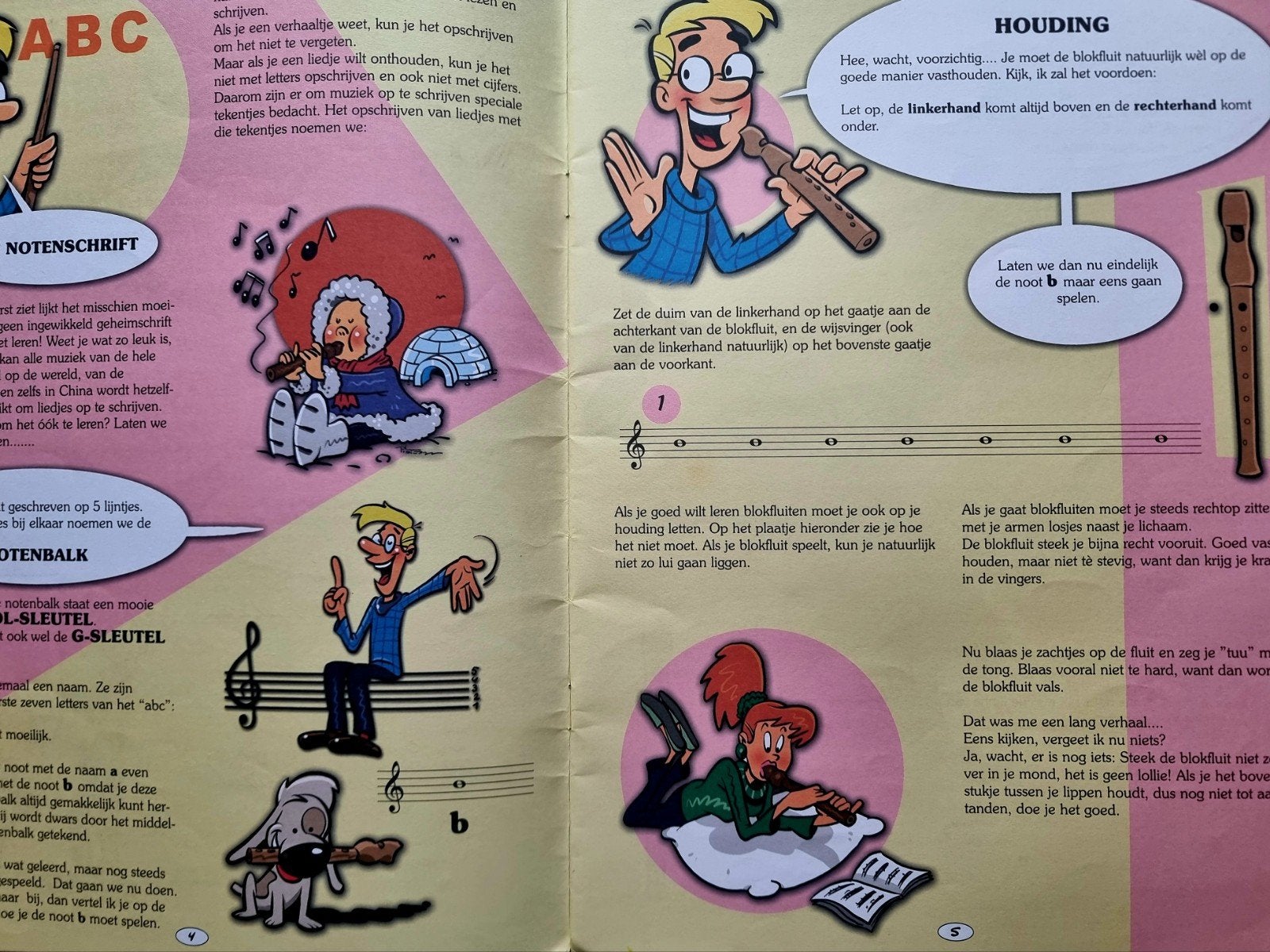 Tom Stone Blokfluit: Dat is Leuk! - Leerboek re12, Gebruikt, Verzenden, Les of Cursus, Blokfluit