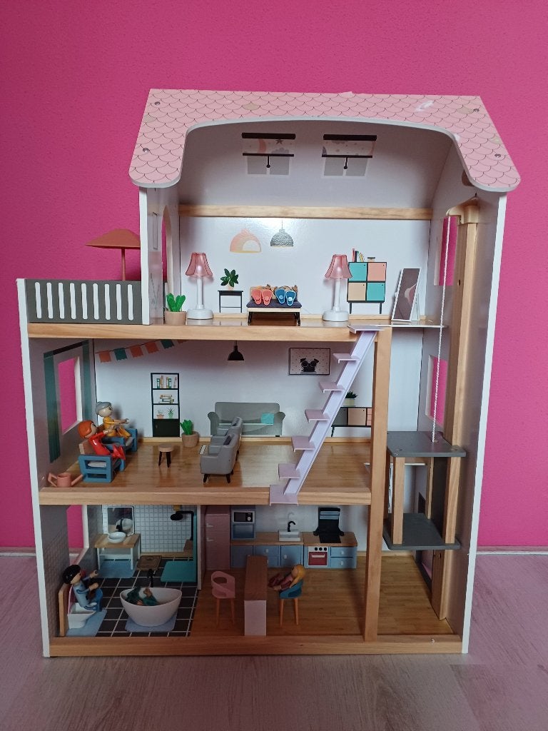 Poppenhuis, Ophalen, Gebruikt, Poppenhuis