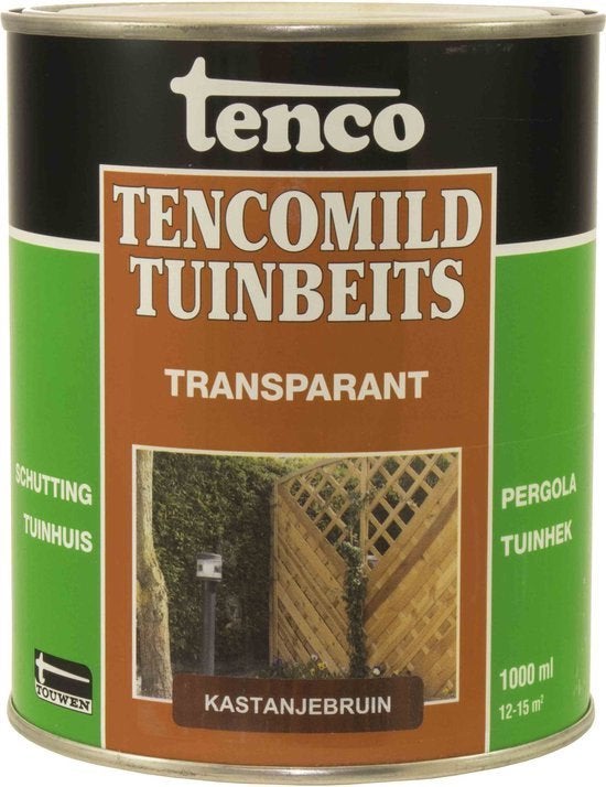 Tenco Tencomild Transparante Tuinbeits - 1 liter, Doe-het-zelf en Verbouw, ., Wit, Nieuw, Ophalen of Verzenden