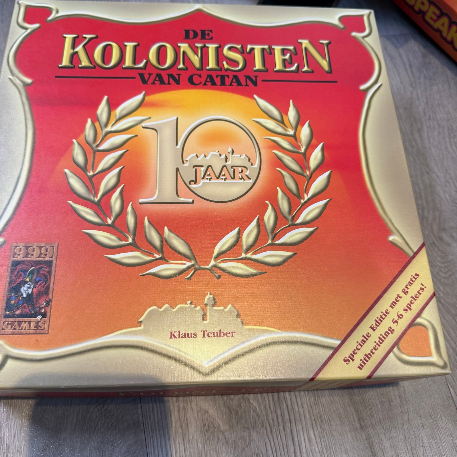 De Kolonisten van Catan 10 Jaar Jubileumeditie 100% comp, Drie of vier spelers, Ophalen, Zo goed als nieuw
