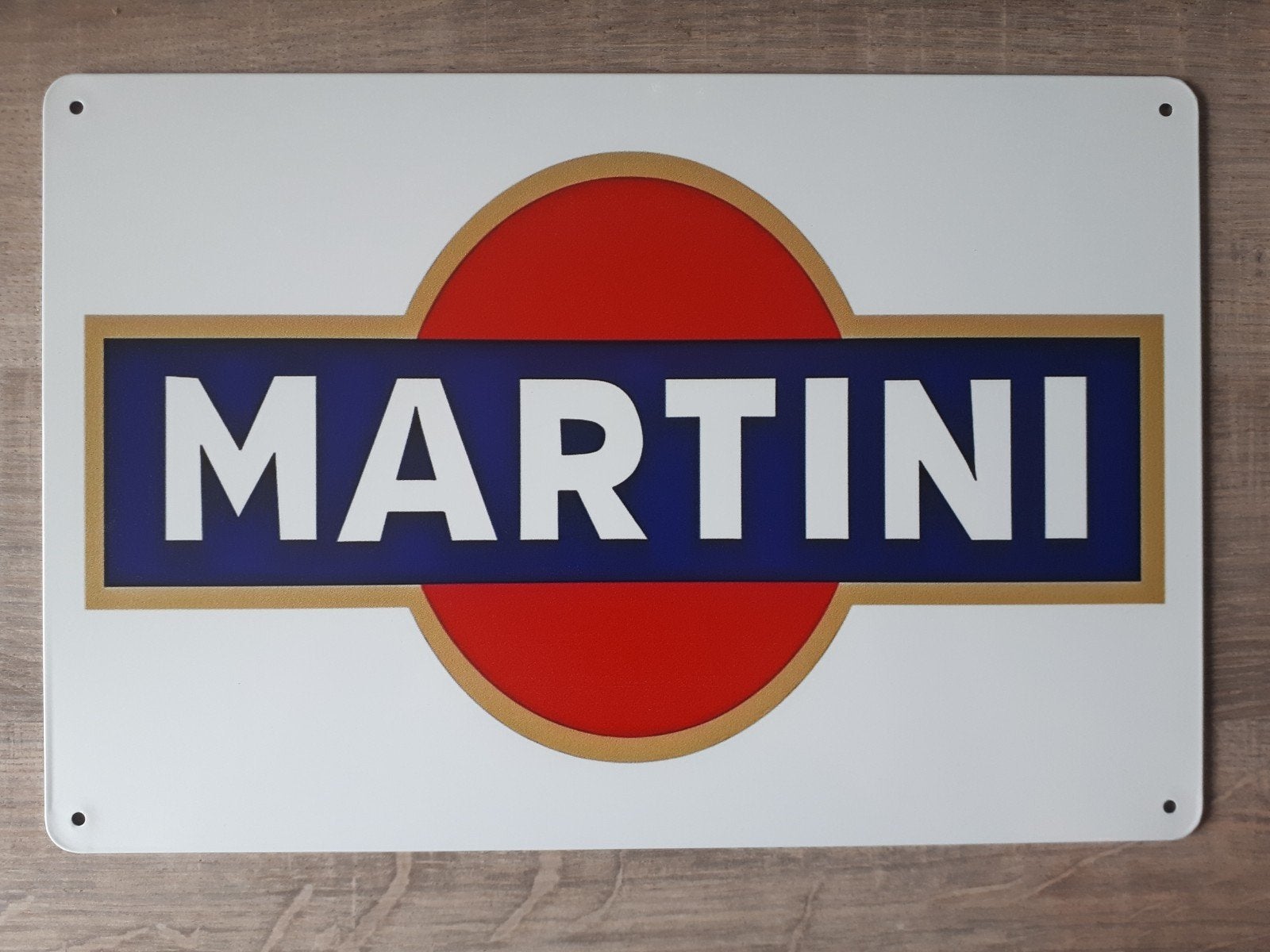 Martini 20x30 cm Metalen Reclamebord, Verzamelen, Verzenden, Nieuw, Reclamebord