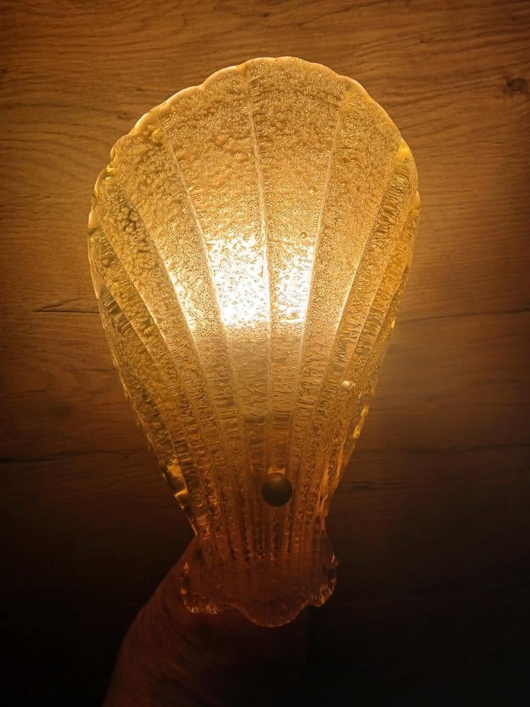 Mid-Century Seashell wandlamp,  West-germany, Huis en Inrichting, Lampen | Wandlampen, Ophalen of Verzenden