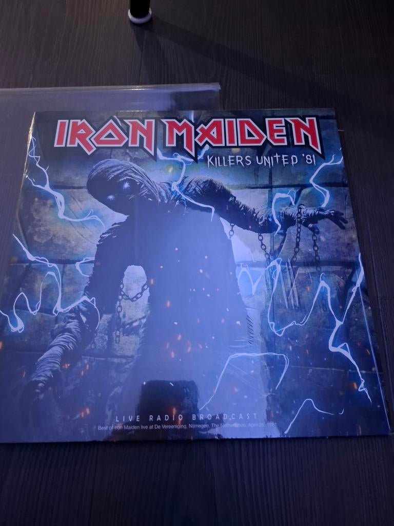 Iron Maiden Killers united 81 live, Ophalen of Verzenden, Zo goed als nieuw