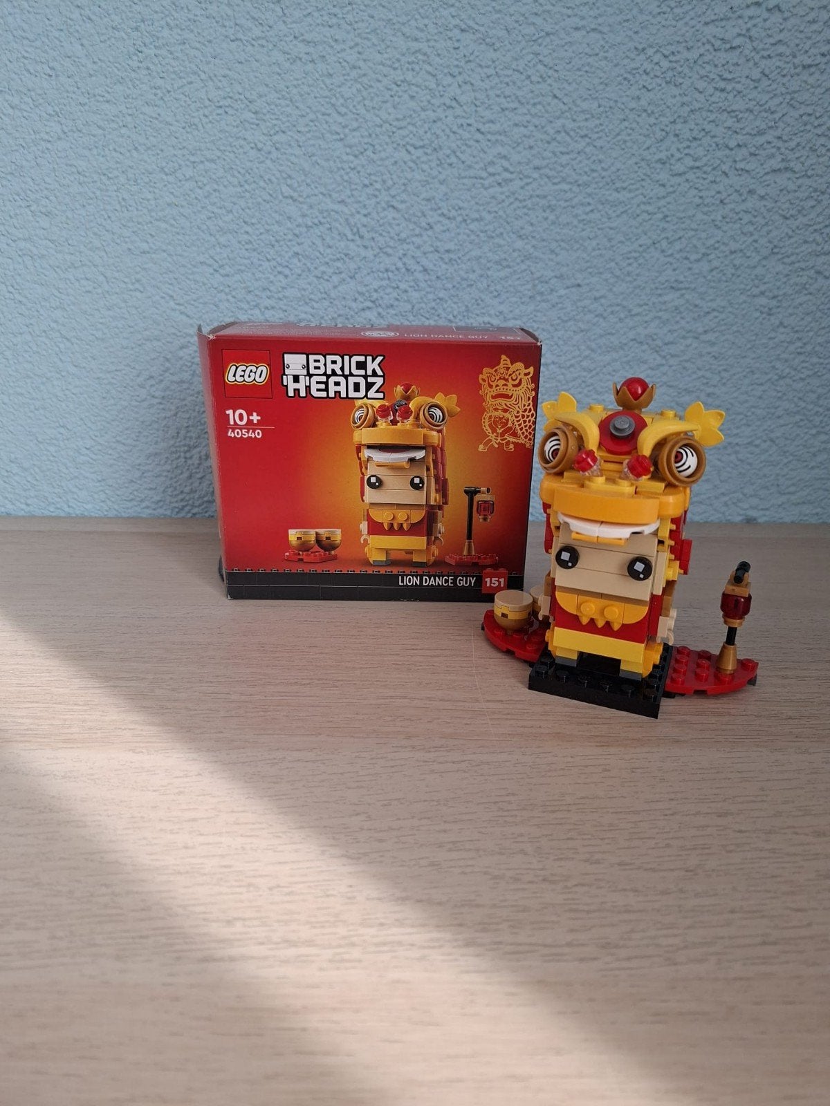 LEGO BrickHeadz 40540 Lion Dance Guy, BrickHeadz, Lego, Ophalen of Verzenden, Zo goed als nieuw