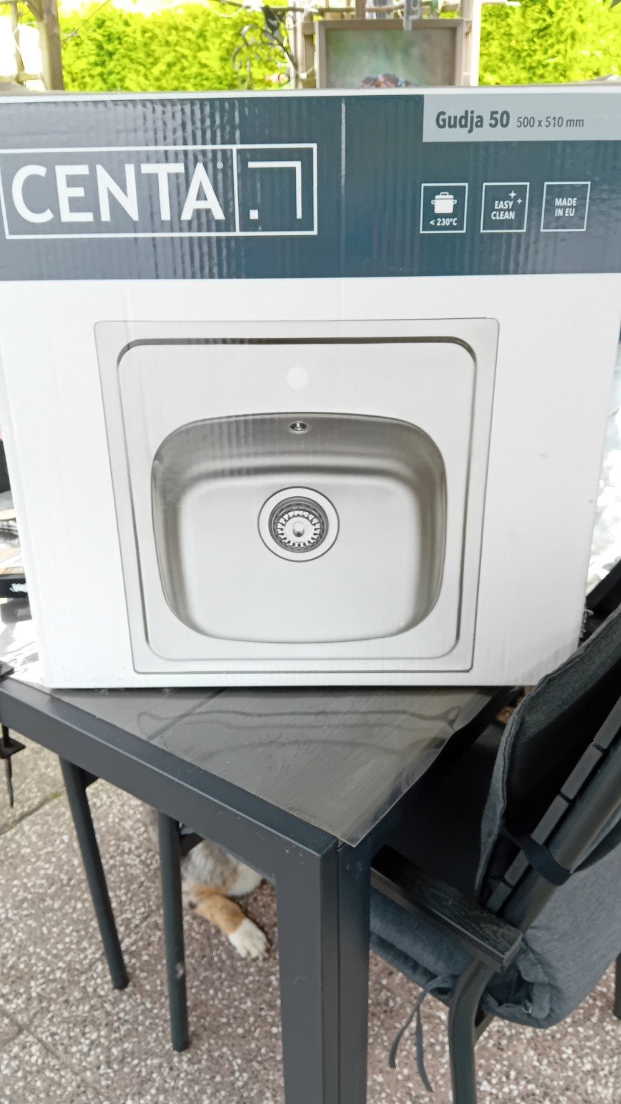 Inbouw spoelbak, Huis en Inrichting, Keuken | Keukenelementen, Ophalen, Nieuw, 50 tot 100 cm, Minder dan 100 cm