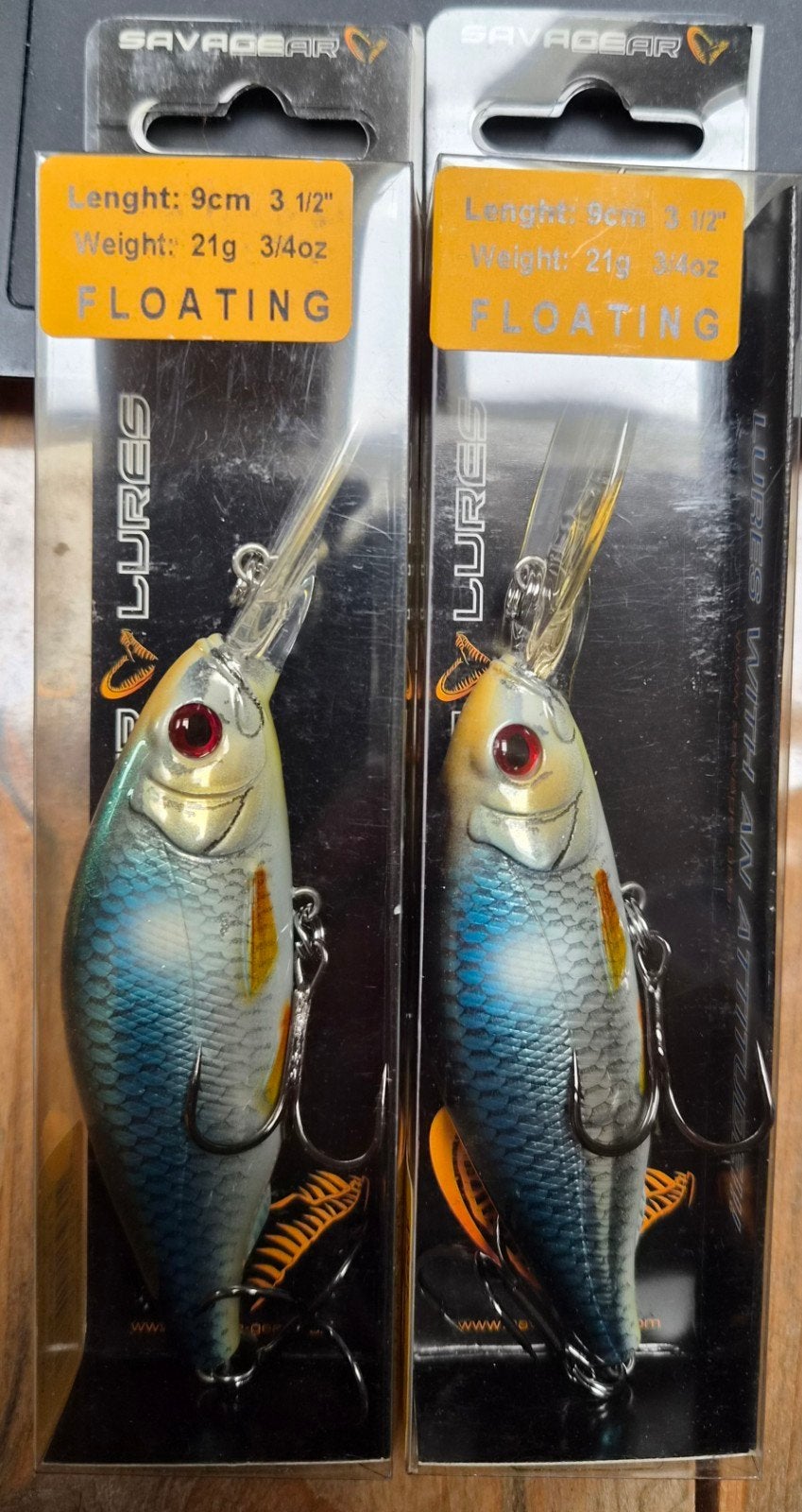 Savage Gear SavaGear Diving Prey 9cm 21g KUNSTAAS, Ophalen of Verzenden, Nieuw, Overige typen