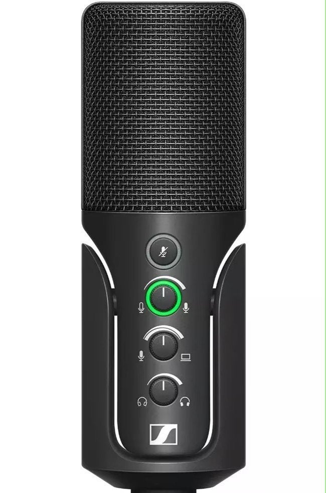 Sennheiser Profile USB-microfoon met nieuwe tafelstandaard, Ophalen, Zo goed als nieuw, Studiomicrofoon