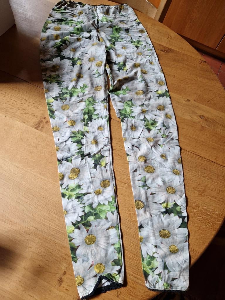 LEGGING 🌼🌼 MAAT XL MARGRIETJES PRINT ELIZZ, Kleding | Dames, Overige kleuren, Elizz, Ophalen of Verzenden, Legging