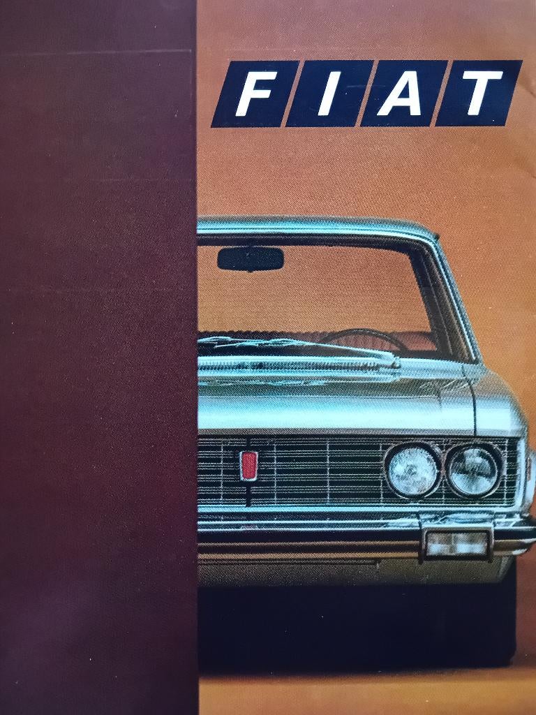 Brochure Fiat modellenoverzicht 1971, Ophalen of Verzenden, Zo goed als nieuw, Overige merken