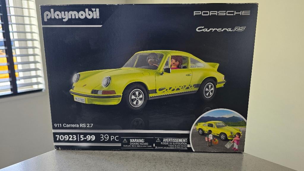 Playmobil 70923 Porsche 911 RS Carrera 2.7 nieuw in doos, Ophalen of Verzenden, Nieuw, Complete set