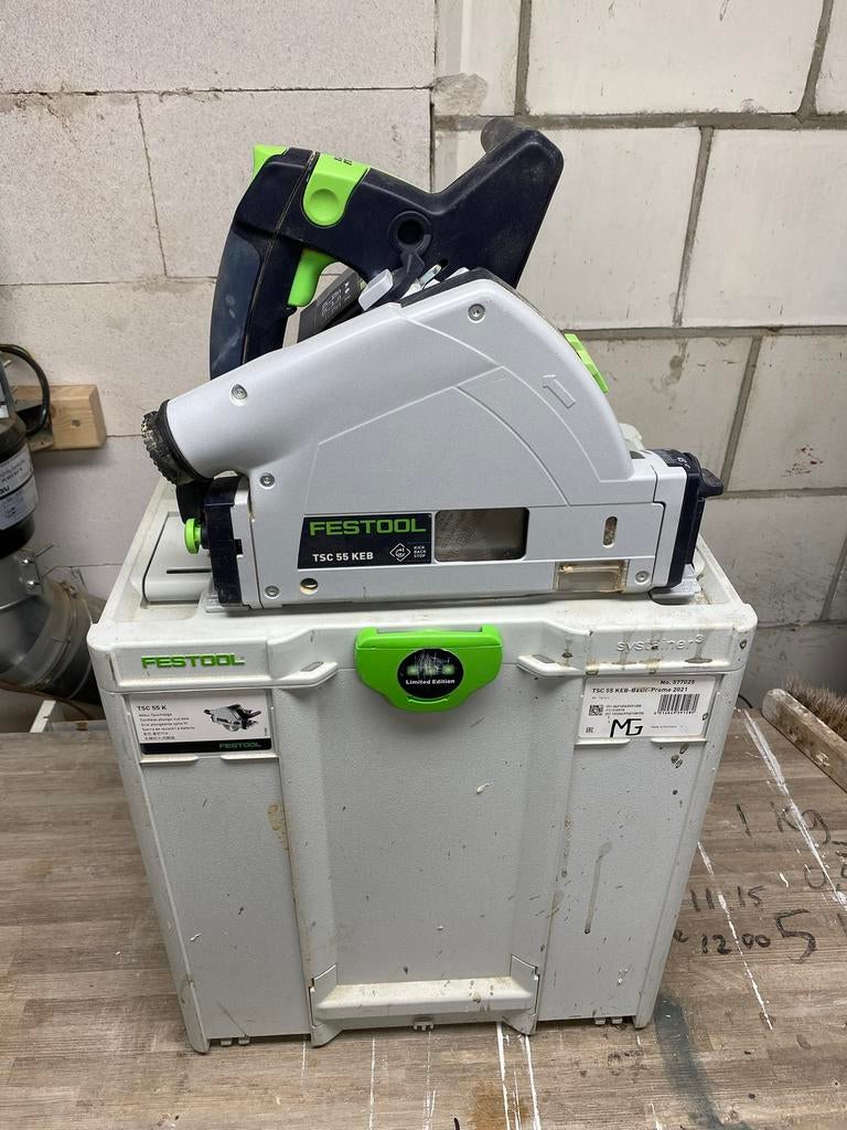 Festool invalzaag accu, Ophalen, Invalzaag, Zo goed als nieuw, 30 tot 70 mm