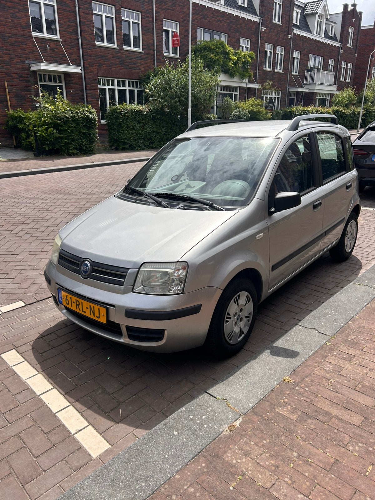 Fiat Panda 1.2 2005 Grijs, Auto's, Fiat, Voorwielaandrijving, Stof, Origineel Nederlands, Handgeschakeld