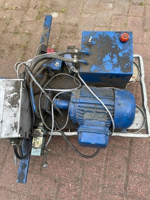 hydrauliekpomp, Ophalen, Gebruikt