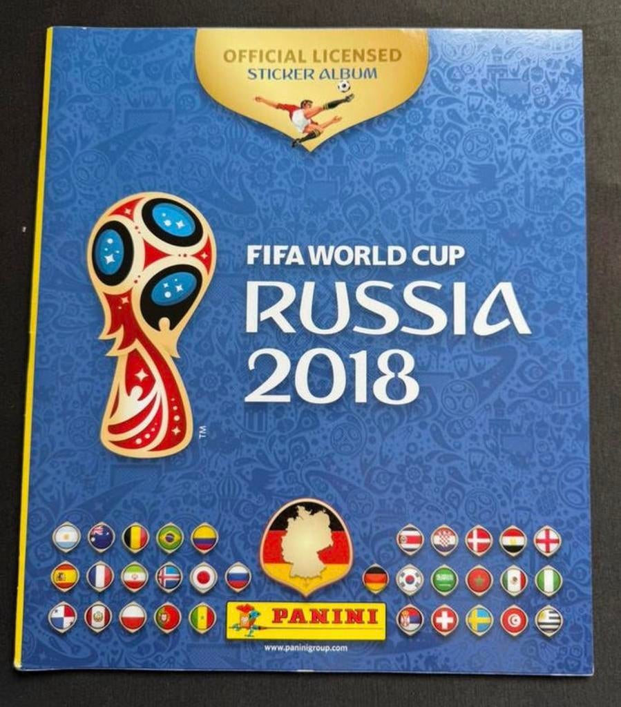 Panini WK 2018 “losse stickers”, Ophalen of Verzenden, Zo goed als nieuw, Meerdere stickers