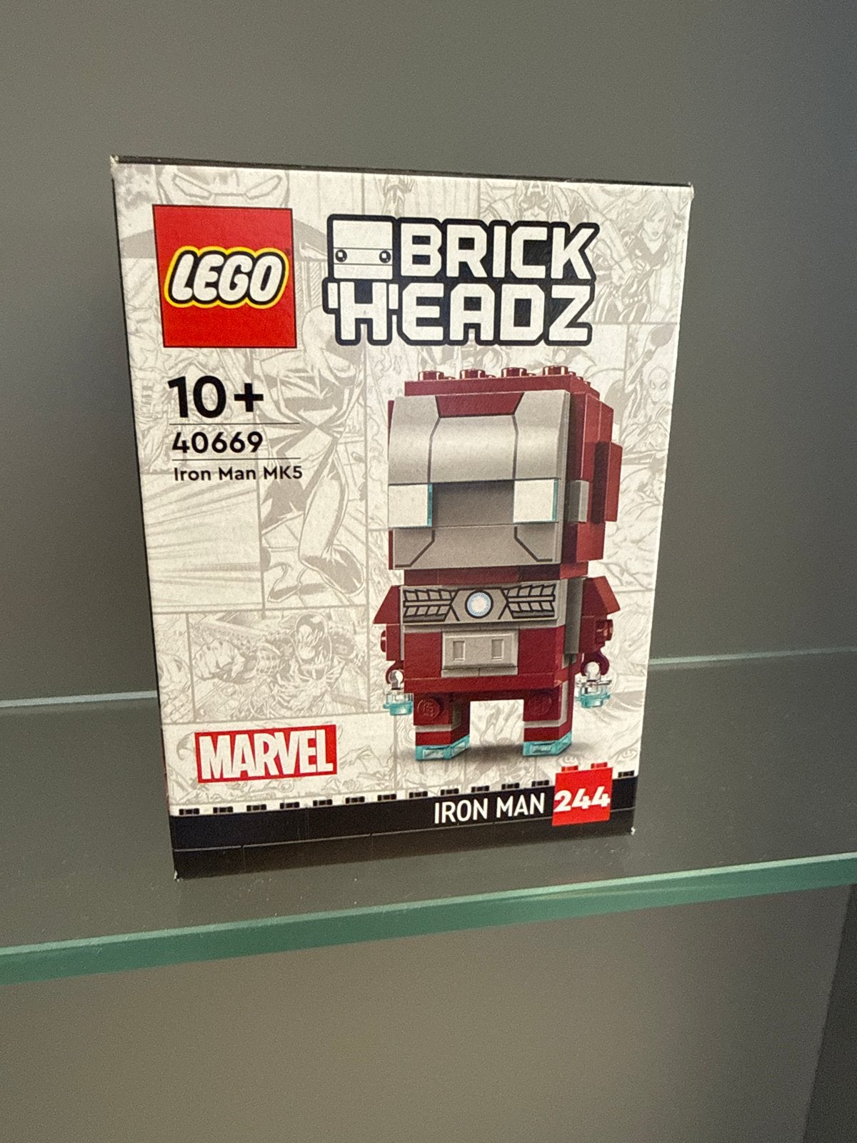 LEGO BrickHeadz 40669 Iron Man MK5 Marvel, Ophalen of Verzenden, Nieuw