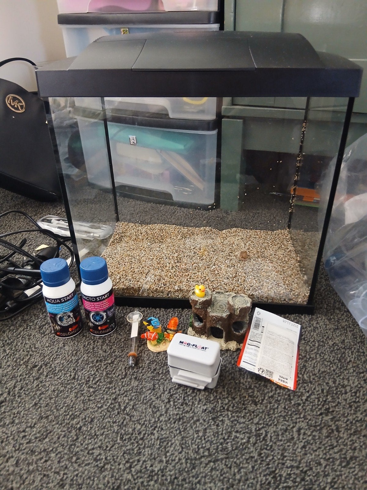 start 30 topical kit aquarium, Ophalen, Inclusief deksel, Zo goed als nieuw, Leeg aquarium